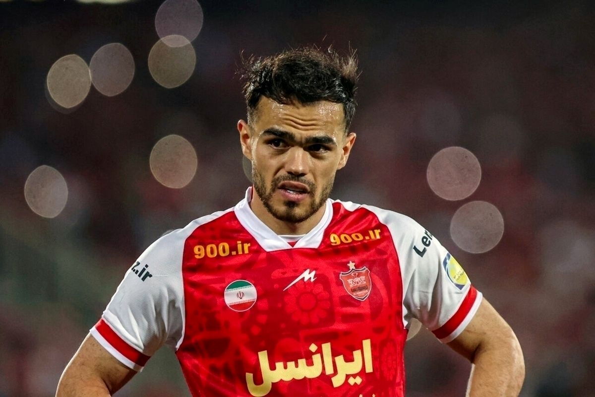 وعده جذاب ستاره پرسپولیس روی آنتن زنده تلویزیون
