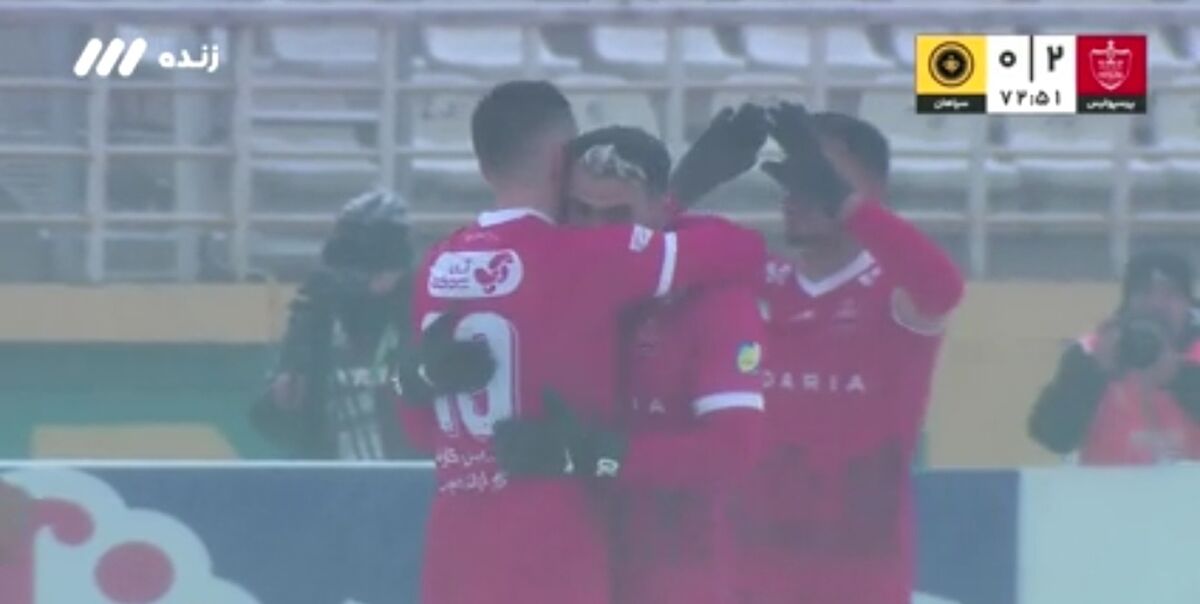 ببینید/ گل تمام ازبکستانی پرسپولیس به سپاهان 