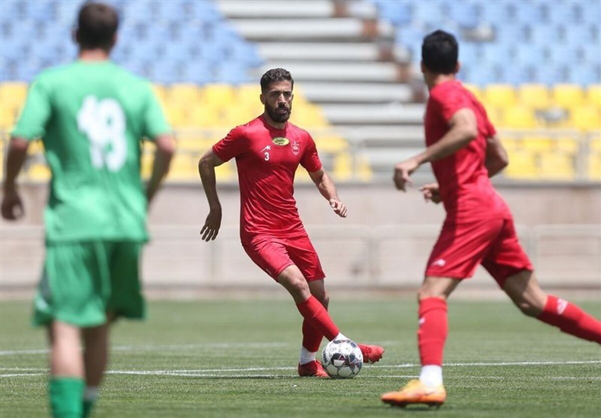 پیروزی پرگل پرسپولیس مقابل تیم جوانان
