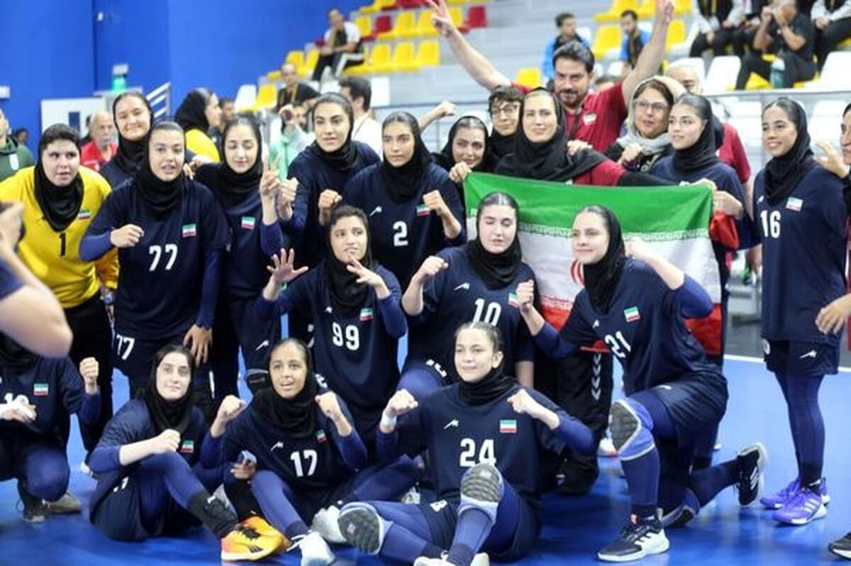 دختران هندبال ایران قهرمان آسیا شدند