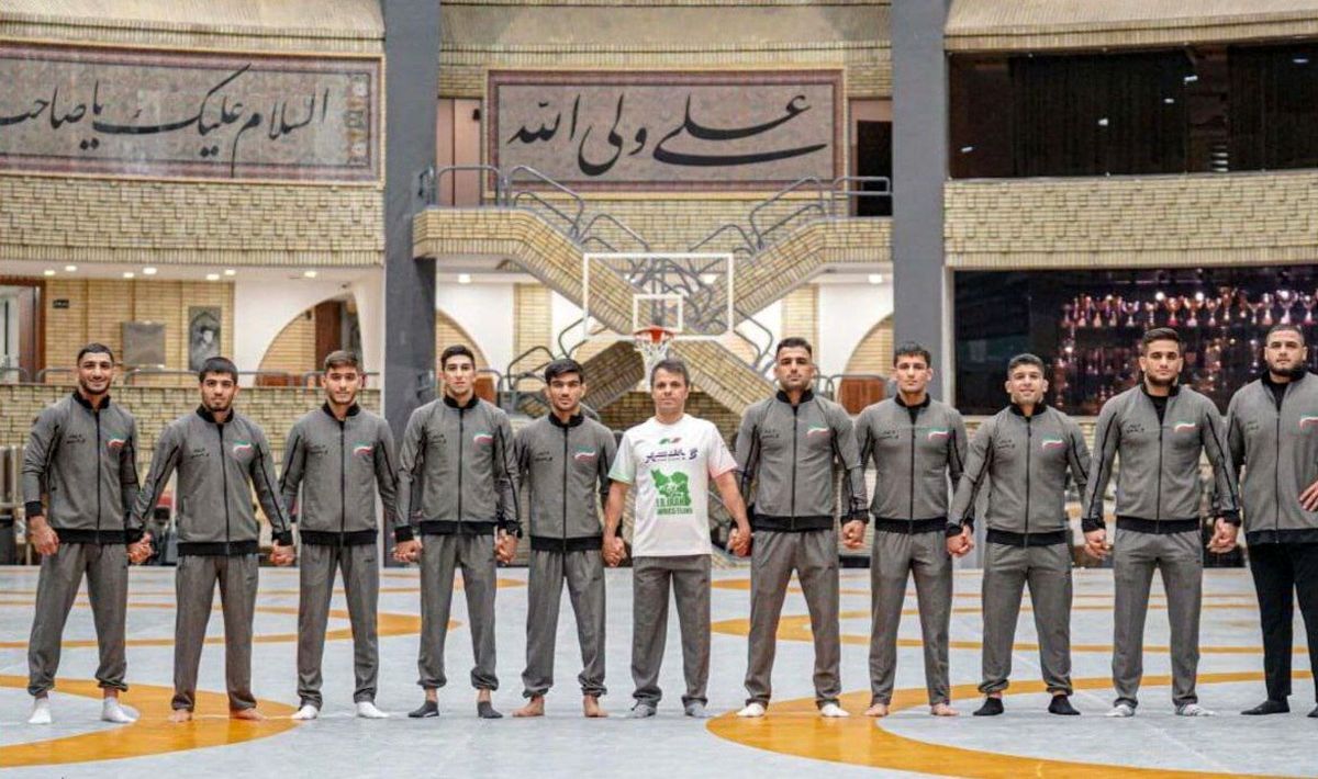 تیم کشتی فرنگی امیدهای ایران قهرمان جهان شد
