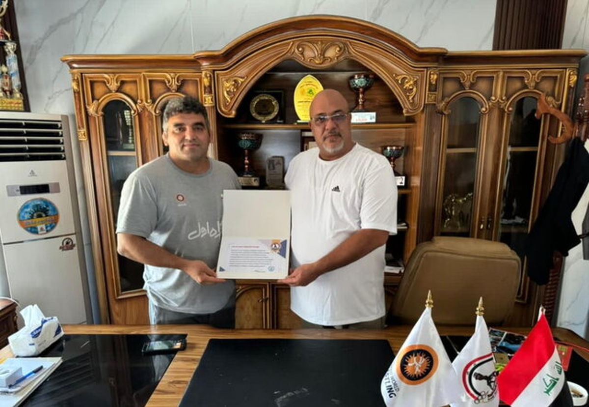 یک ایرانی سرمربی تیم ملی کشتی عراق شد
